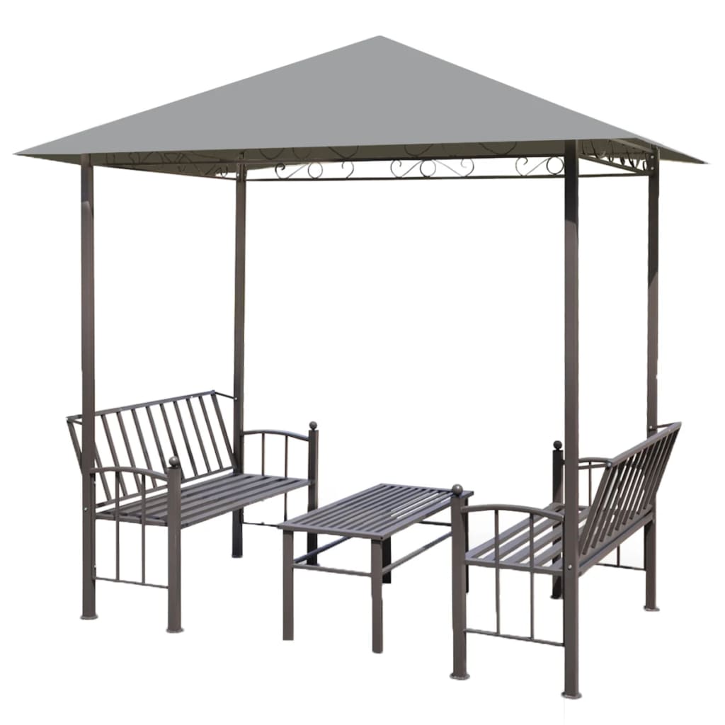 Garden Pavilion w/Table  Benches 2.5x1.5x2.4m