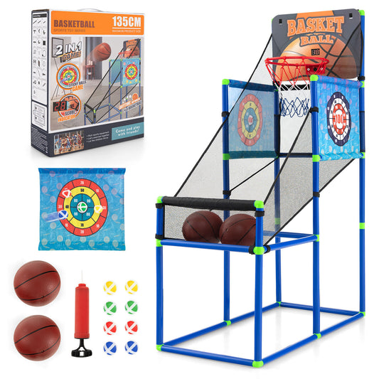 Amaze Basketball Arcade Set w/ Electronic Score & Sound