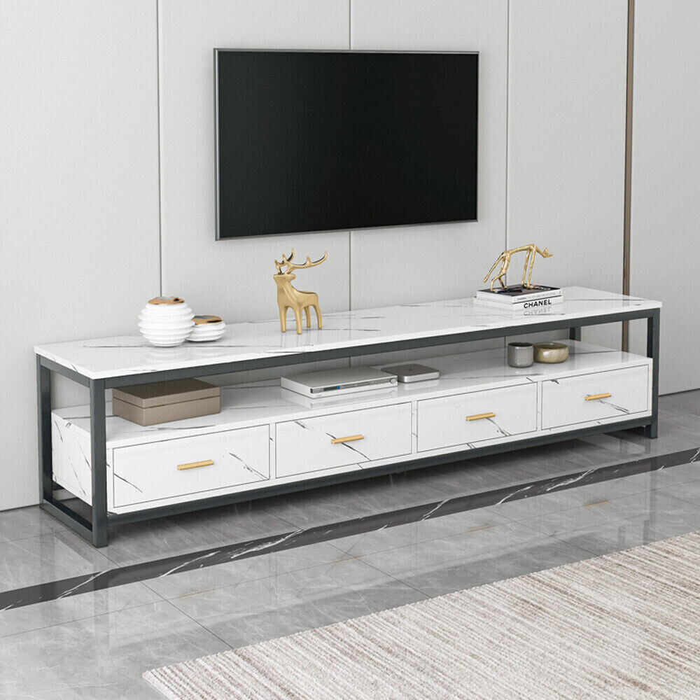 Fiola Marble Look TV Cabinet - 4 Colours