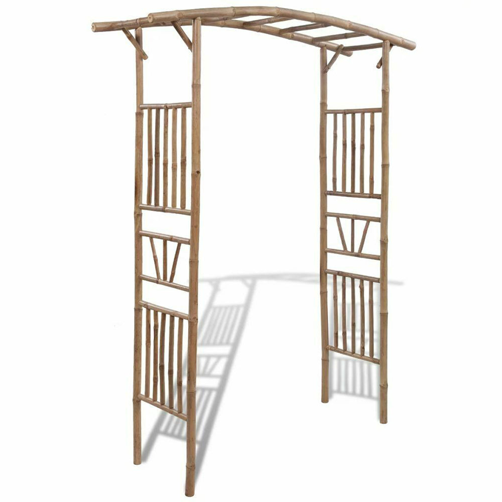 Salla Rose Arch Bamboo Pergola. 145x40x187 cm