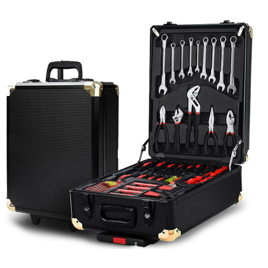 Handyman Tool Box Kit on Wheels/Trolley Case DIY Toolkit - 816pcs