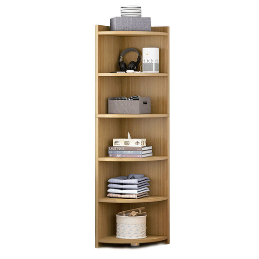 Renown 5 Tier Large & Stylish Wooden Corner Shelf Unit