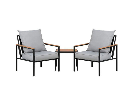 Ventura 3pc Garden Bistro Set