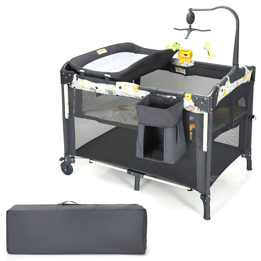 Bebe 4 IN 1 Multi-Purpose Foldable Travel Bassinet/Cot