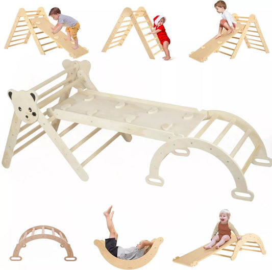 Activa Montessori 3-in-1 Kids Climber Set