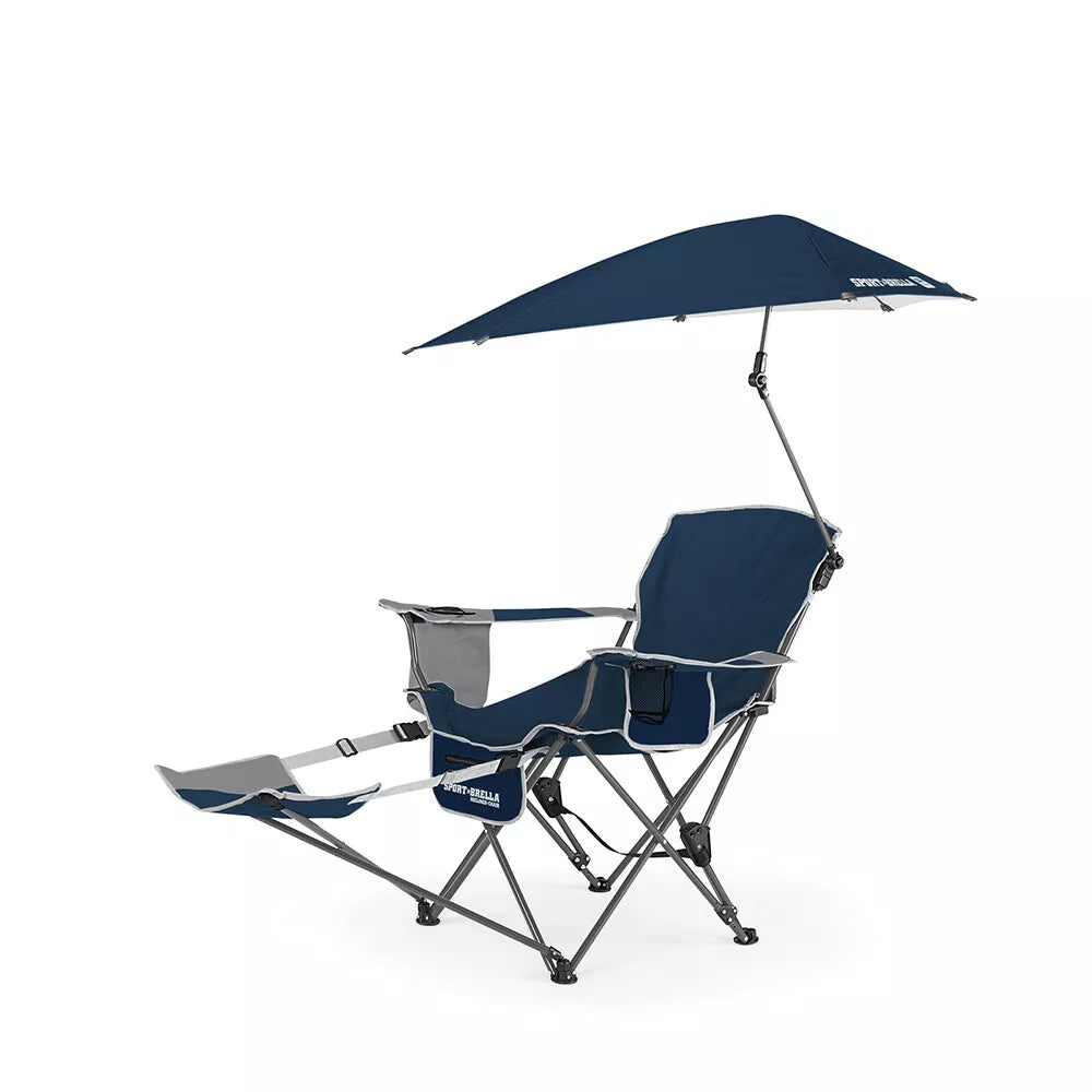 Snazzy Umbrella Shade/Reclining Chair