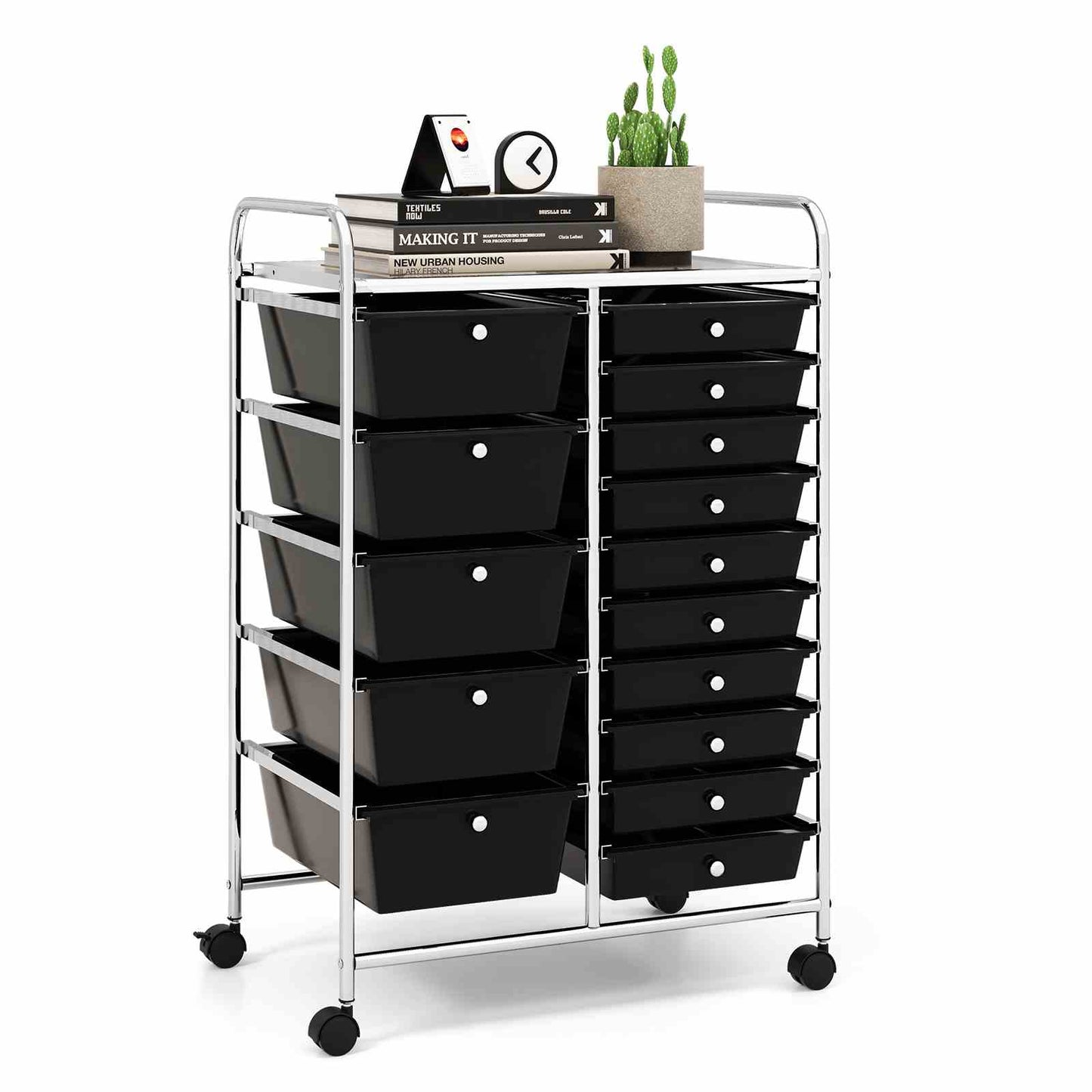 15 Drawer Rolling Storage