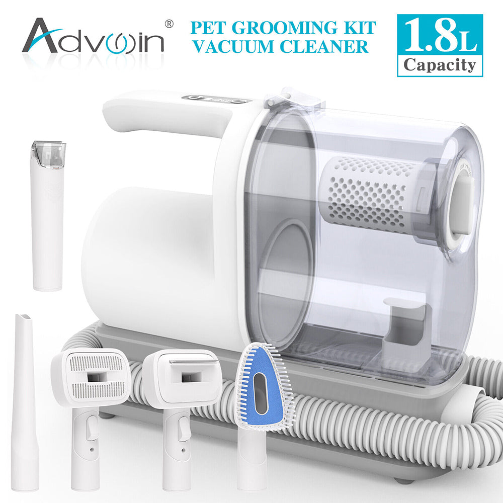 DIY Pet Grooming Kit - Hair Remover, Dryer, Clipper,  Brush Cleaning