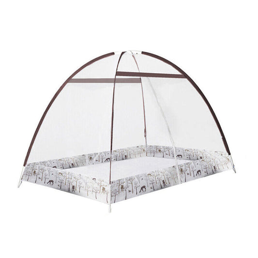 DreamLiving Mosquito Net Canopy/Dome w/Zipper & Storage Bag