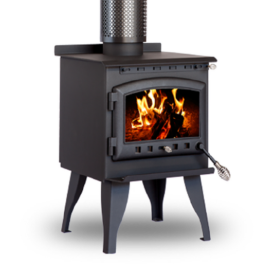 Comfort Home Freestanding Heavy Duty Steel & Cast Iron Wood Heater