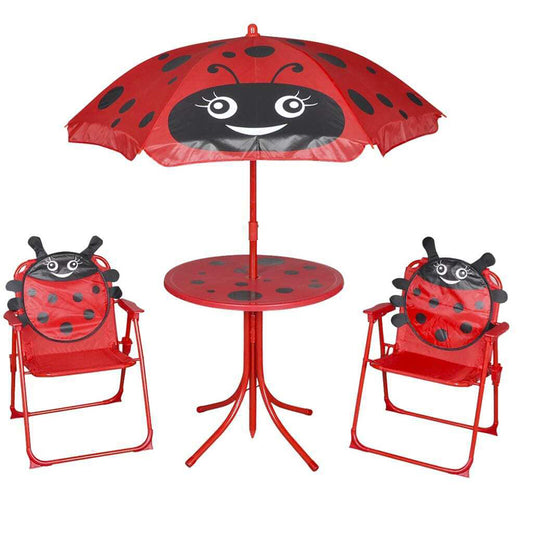 Kids' 3pc Garden Bistro Set w/Parasol - 4 Designs