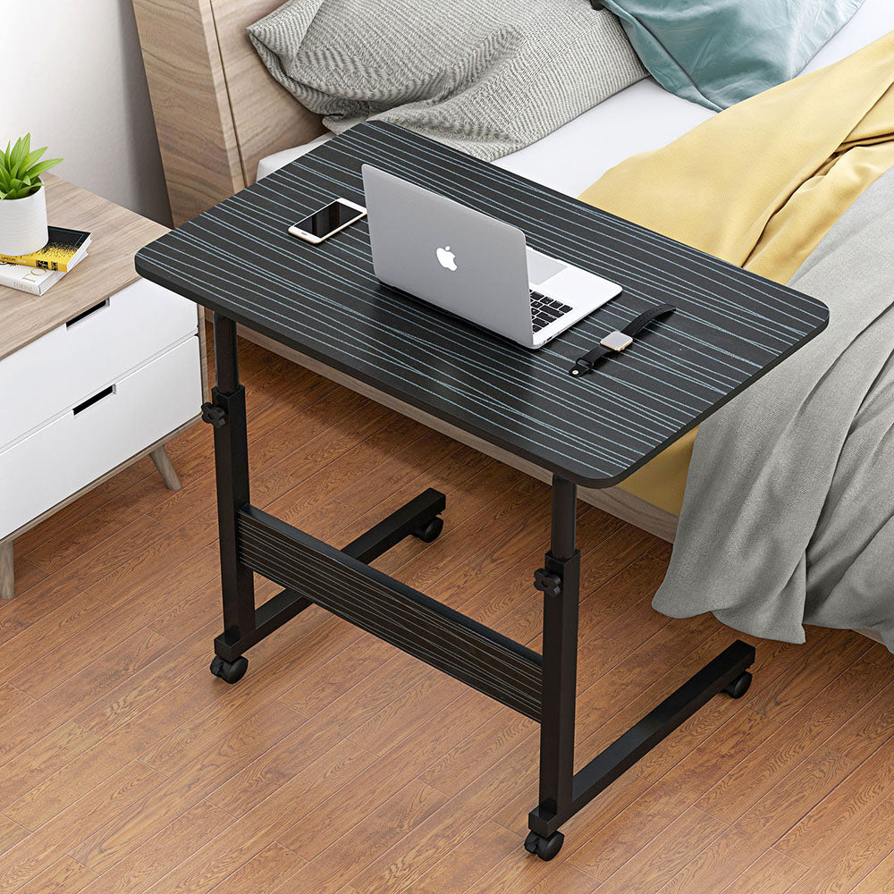 Atlanta Adjustable Portable Side Table/Laptop Desk w/Wheels. 3 Cols