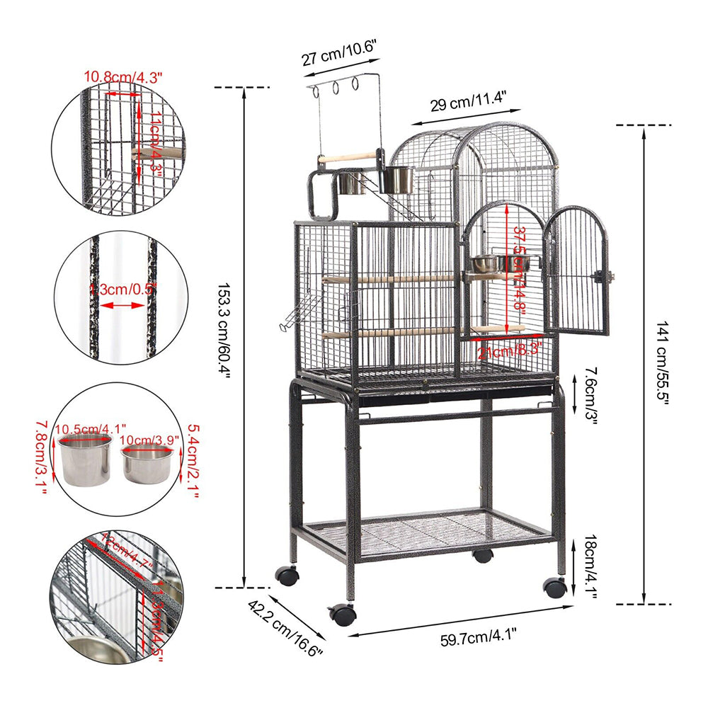 Bird Condo 3 Tier Aviary /Bird Cage and Play Pen