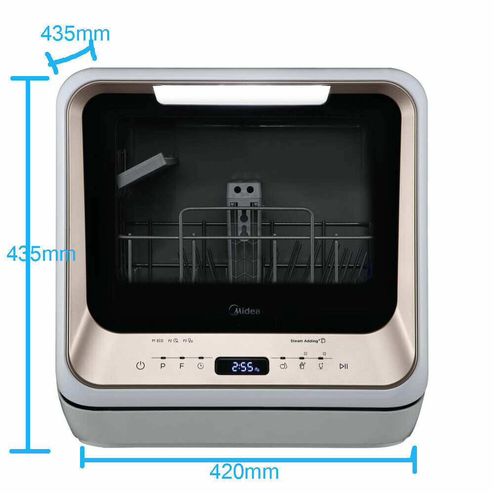 2nd Gen Benchtop Multifunction Mini Portable Dishwasher