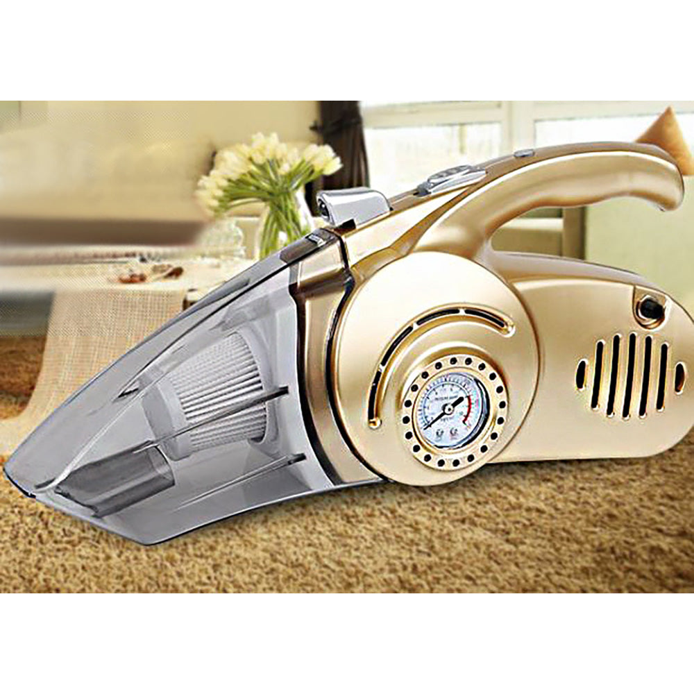 4 In 1 High Power Wet & Dry Car Vacuum Cleaner w/Air Compressor