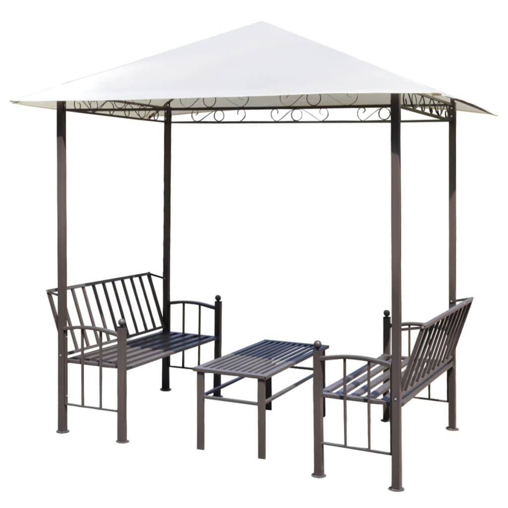 Garden Pavilion w/Table  Benches 2.5x1.5x2.4m