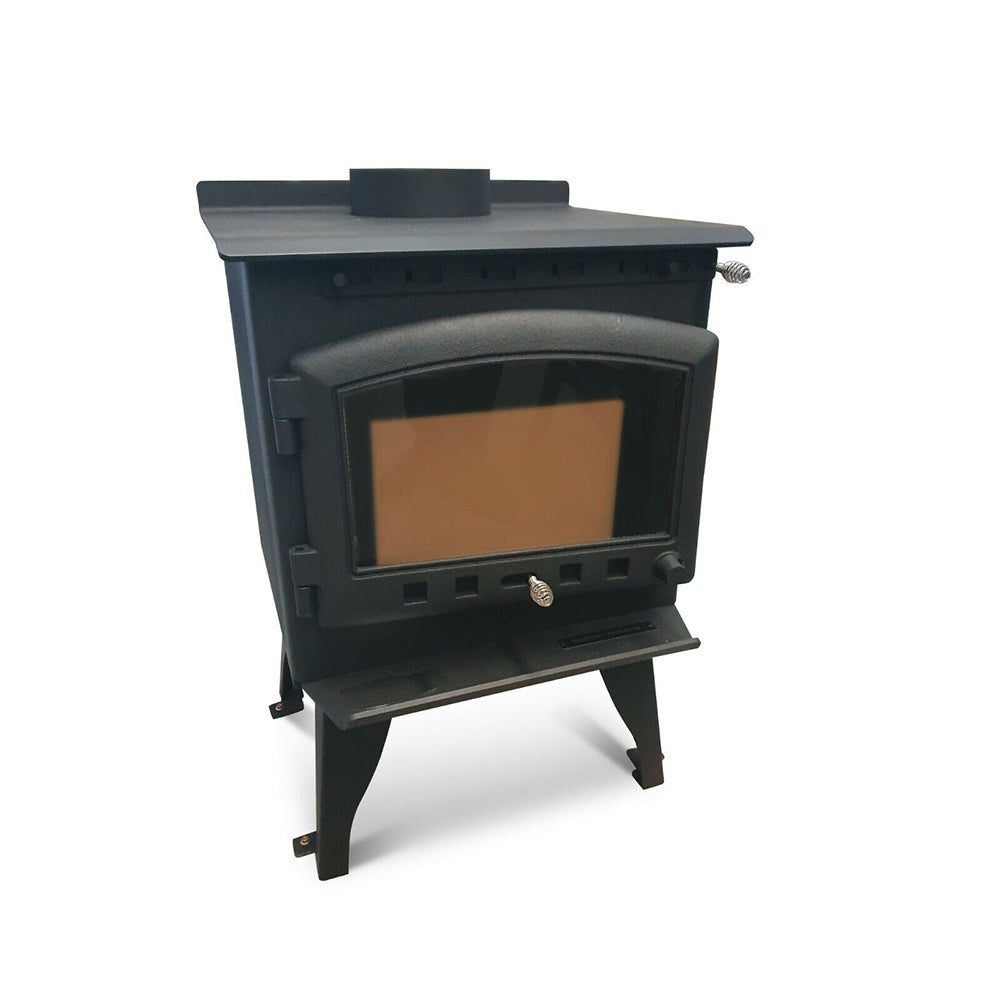 Comfort Home Freestanding Heavy Duty Steel & Cast Iron Wood Heater