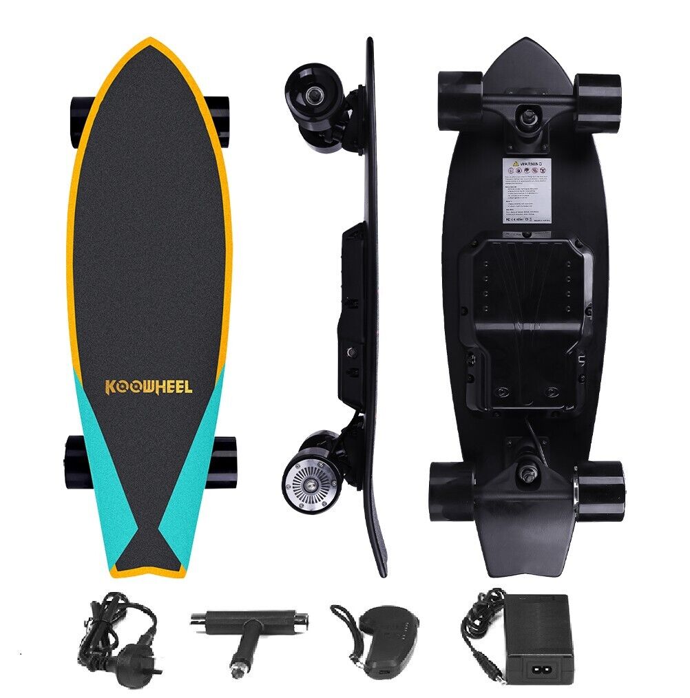 Snazz Mini Electric Skateboard for Kids w/Remote Control