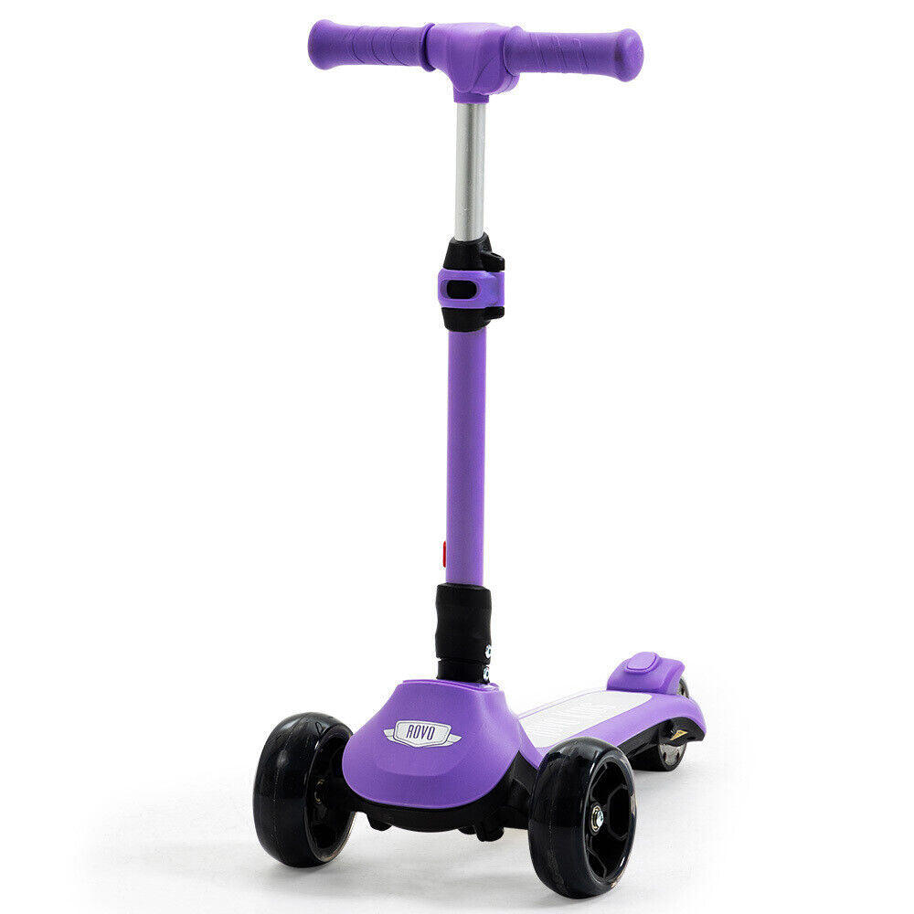 Razza Kids 3-Wheel Foldable Electric w/Scooter