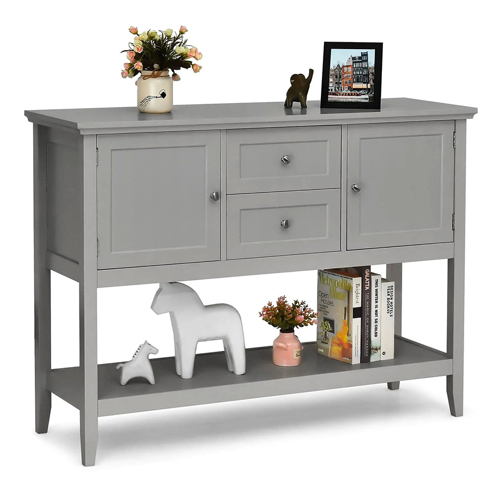 Vista Buffet Sideboard Cabinet, 2 Drawers & 2 Doors - 5 Colours