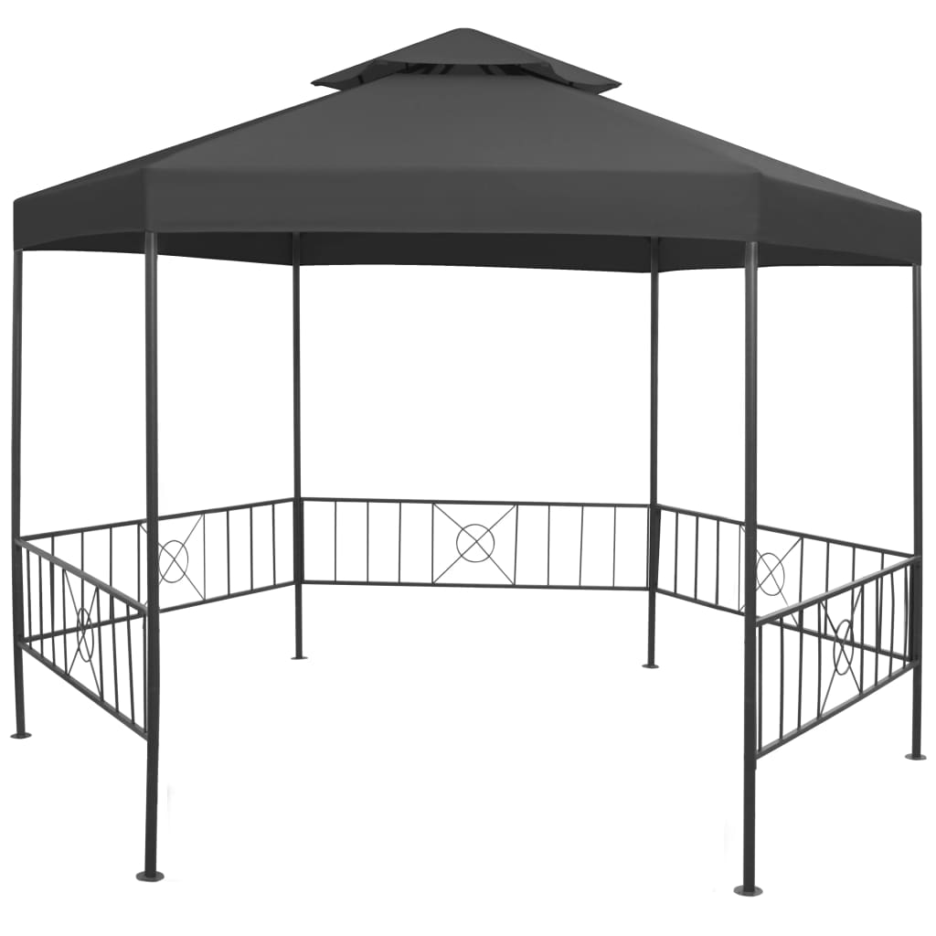 Valencia Deluxe Hexagon Gazebo - 3 Colours