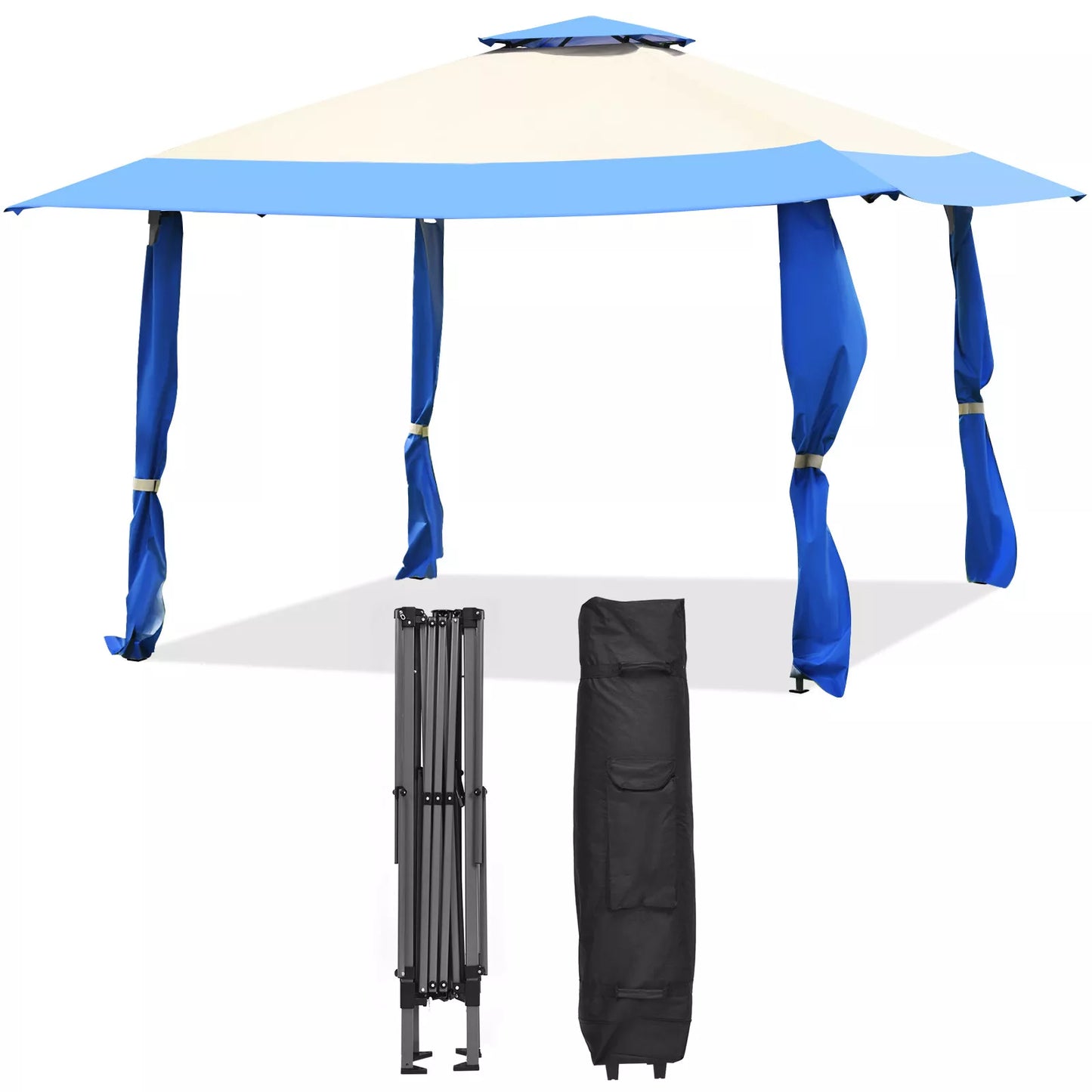 Sierra Adjustable Pop Up Canopy - 393 cm x 393 cm