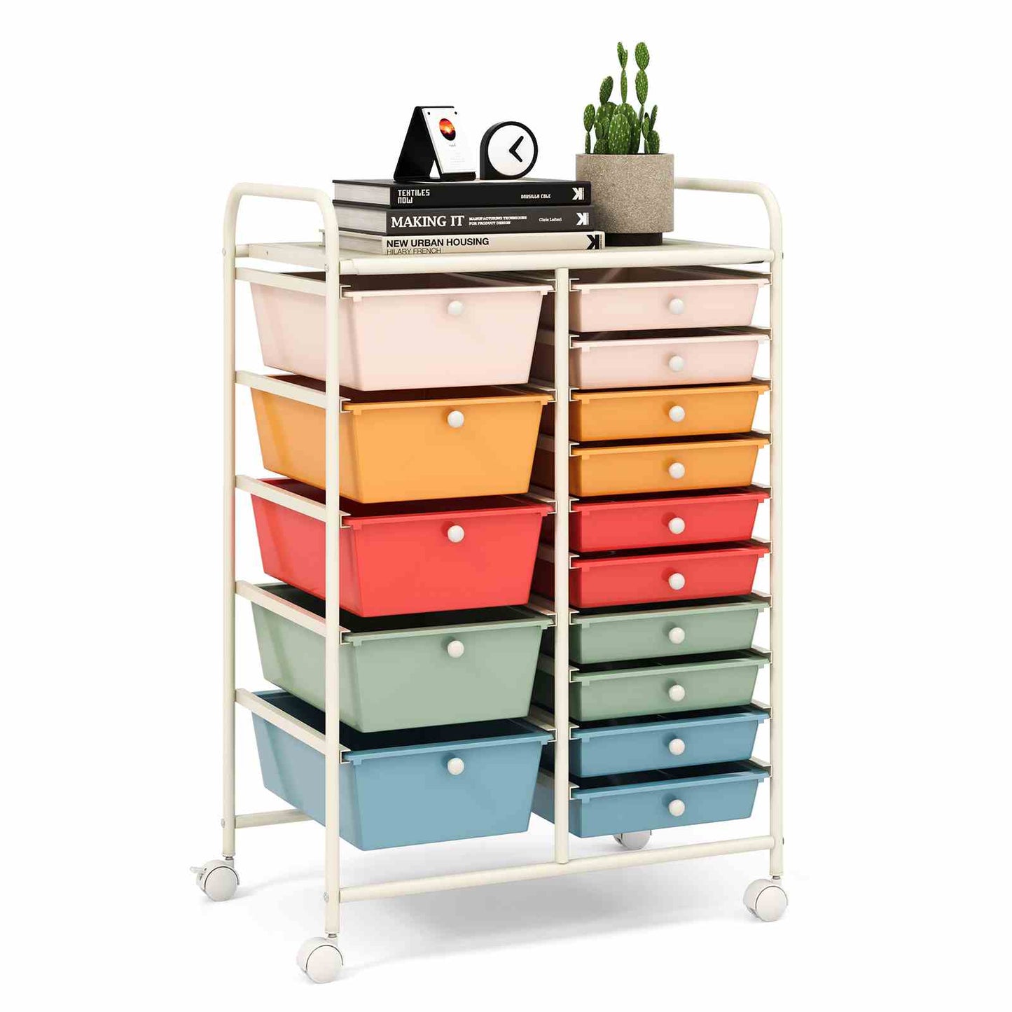 15 Drawer Rolling Storage