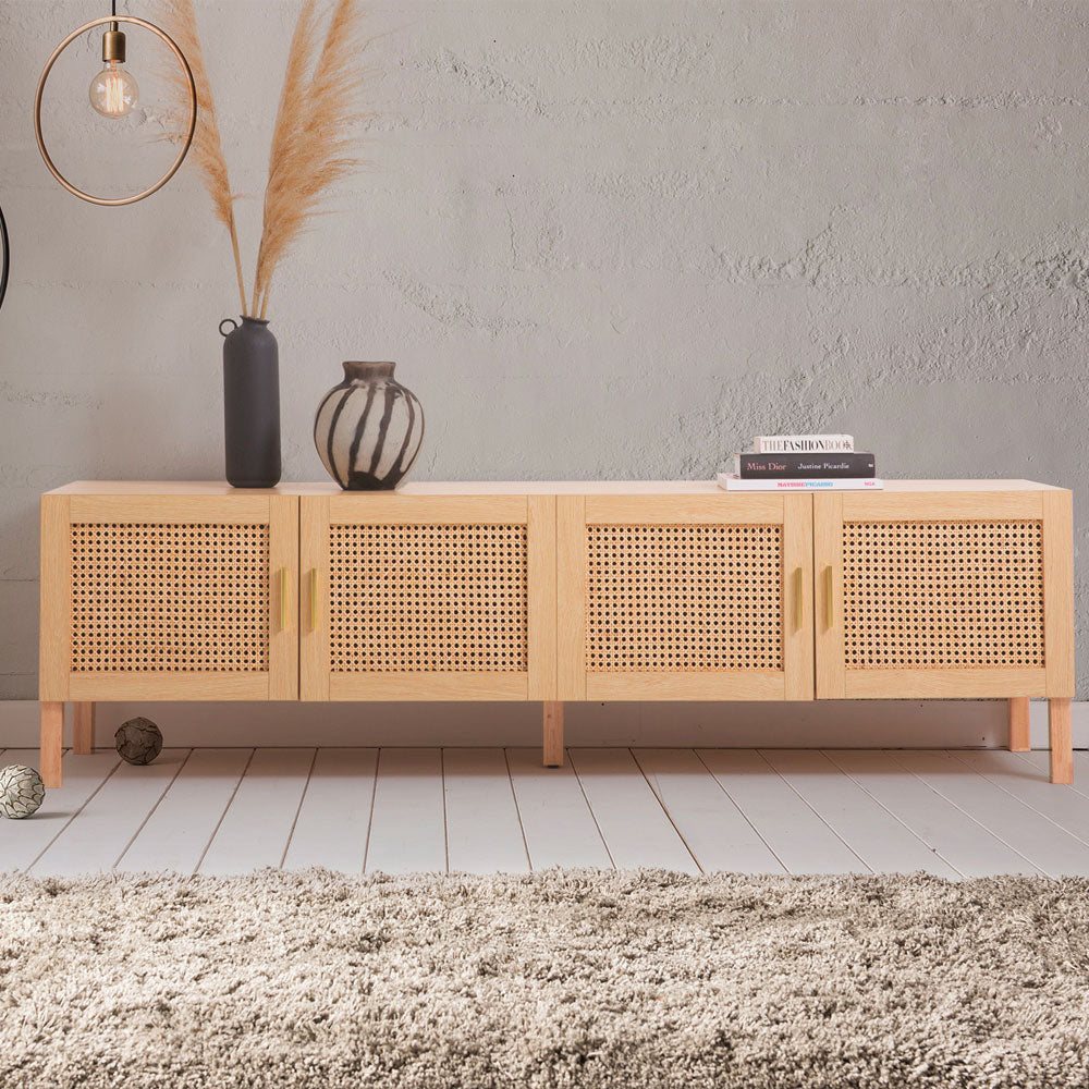 Cirillo Rattan Entertainment Unit - 2 Colours