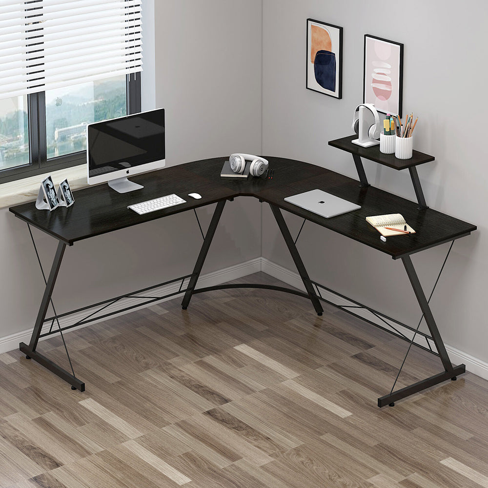 Paramount Executive Corner Desk/Double Workstation