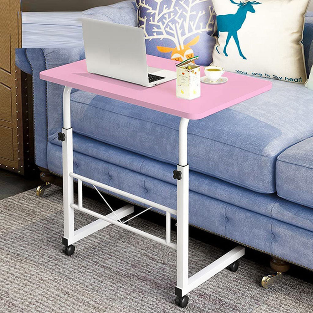 Atlanta Adjustable Portable Side Table/Laptop Desk w/Wheels. 3 Cols