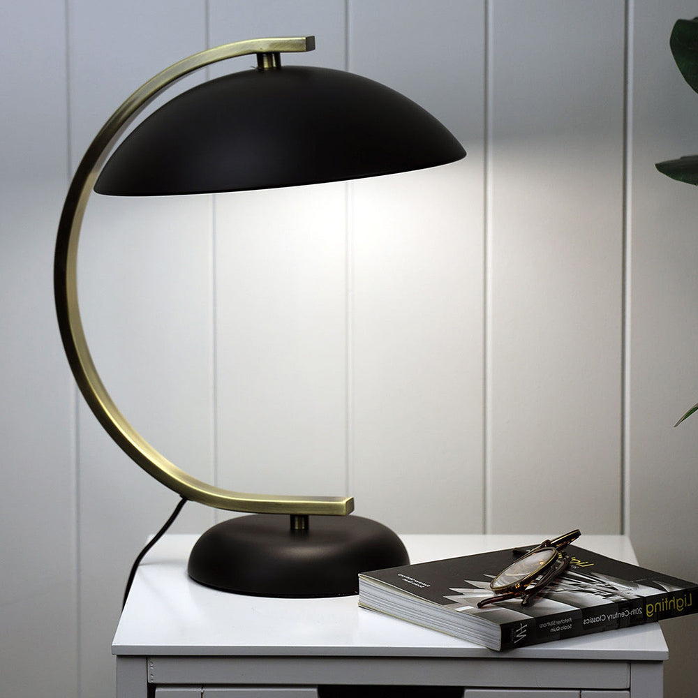 Agata Deco Metal Table Lamp