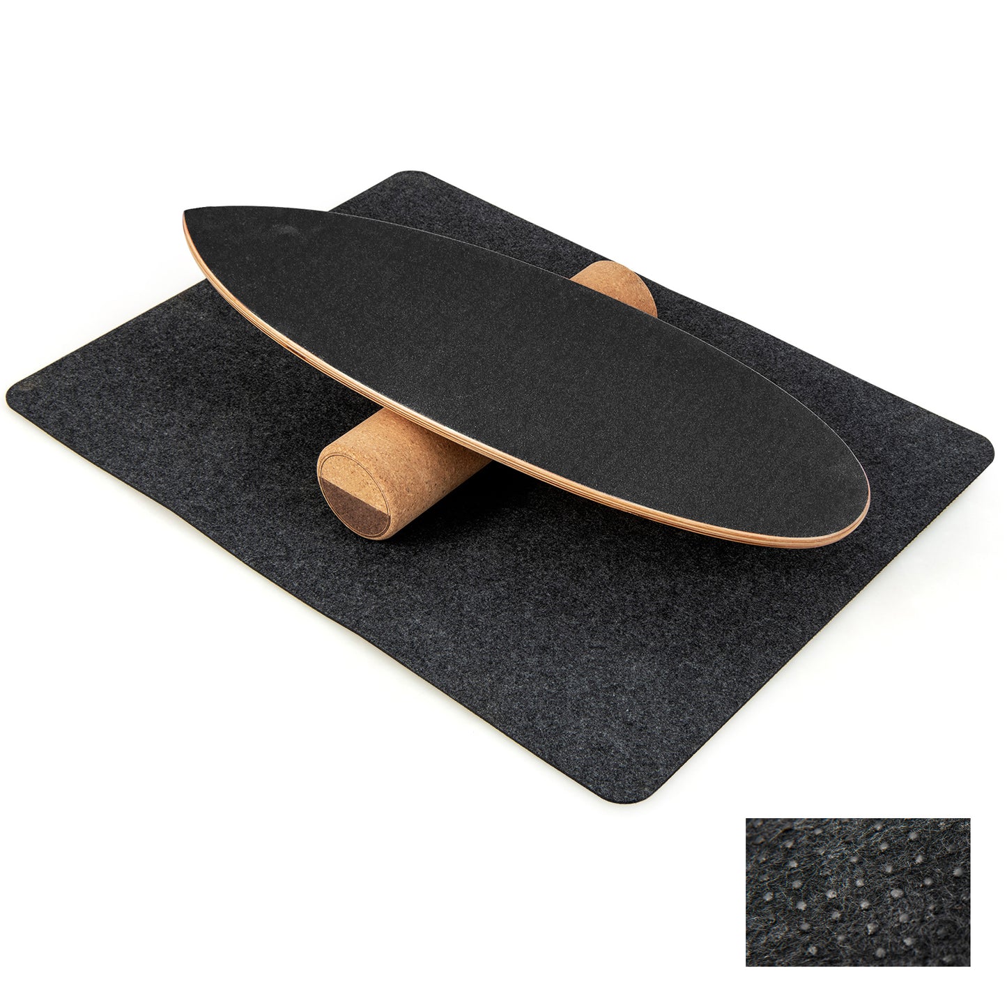 Wood Balance Board Exercise/Skateboard/SurfTrainer