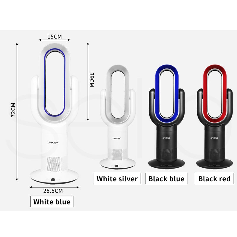 Idealia Portable Bladeless Fan Cooler - 3 Cols