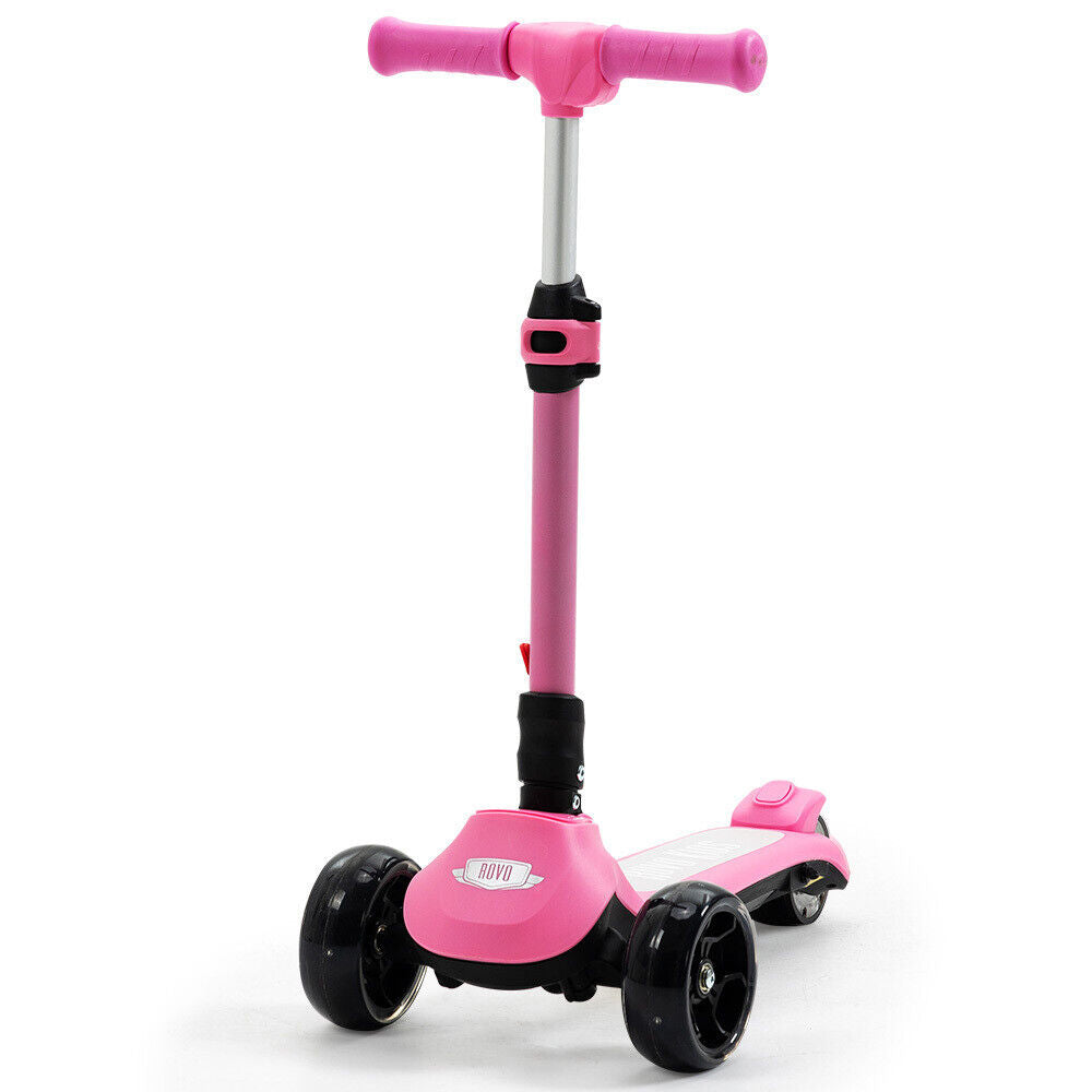 Razza Kids 3-Wheel Foldable Electric w/Scooter