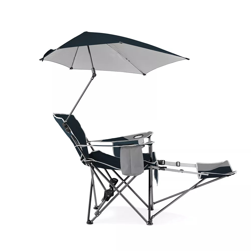 Snazzy Umbrella Shade/Reclining Chair