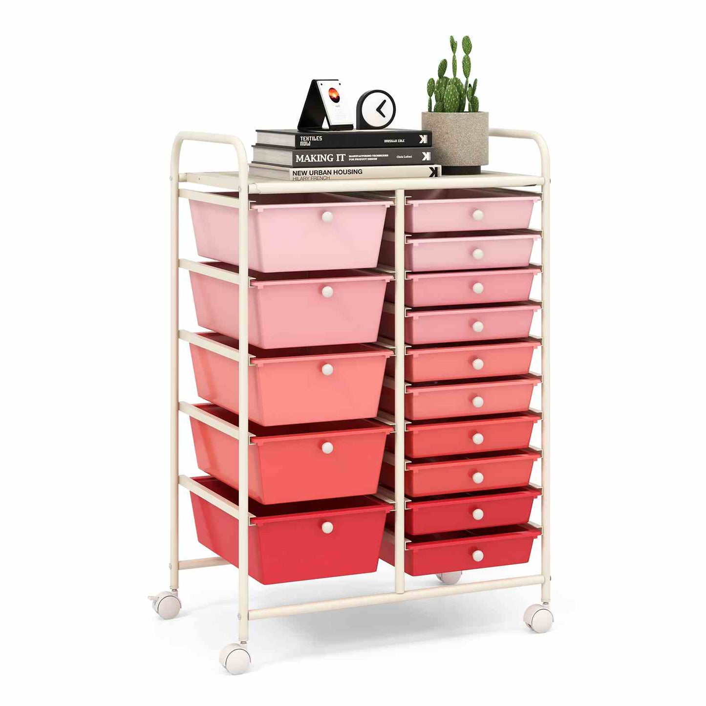 15 Drawer Rolling Storage