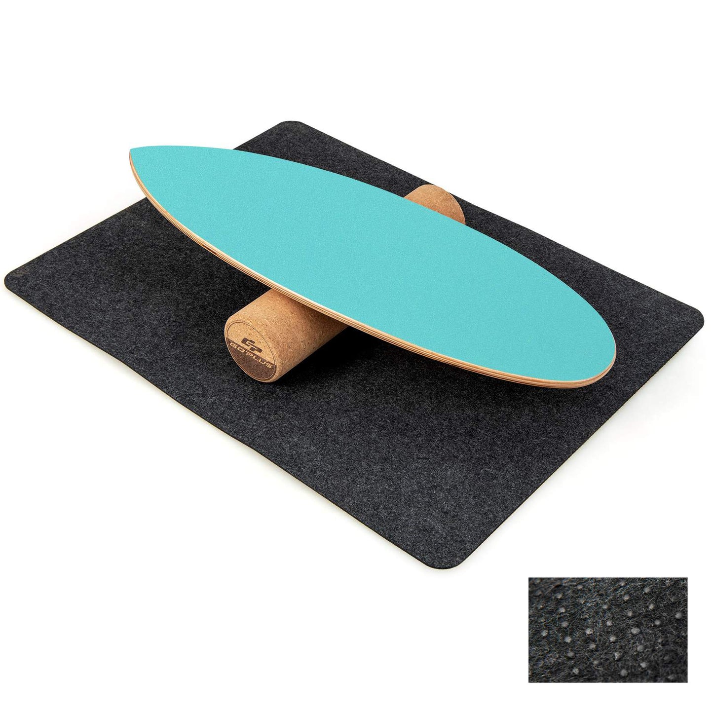 Wood Balance Board Exercise/Skateboard/SurfTrainer