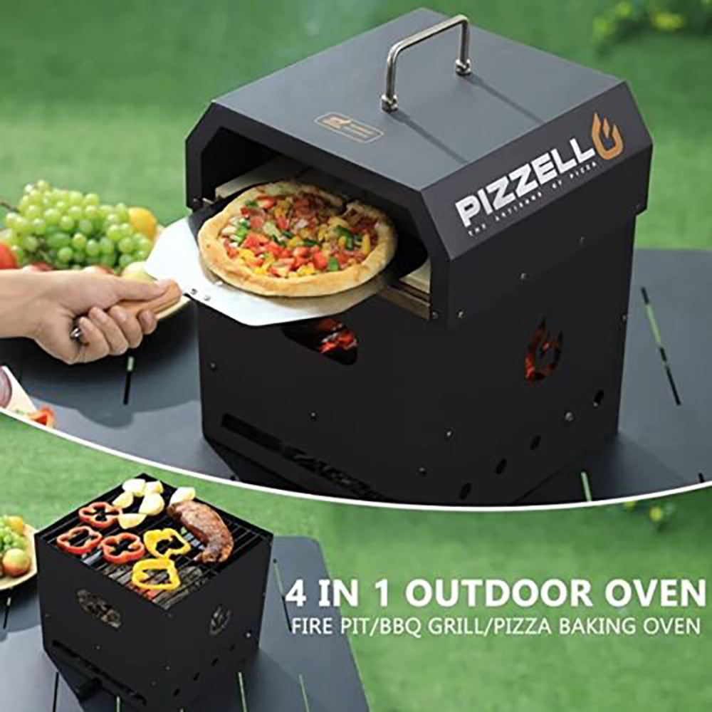 Mucho Gusto Outdoor Pizza Oven - firepit, grill, oven