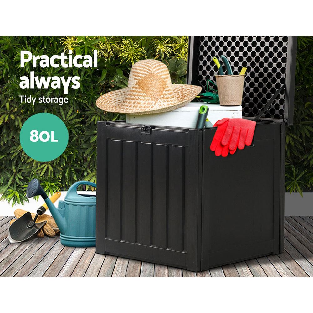 Outdoor Lockable Storage Box 80L