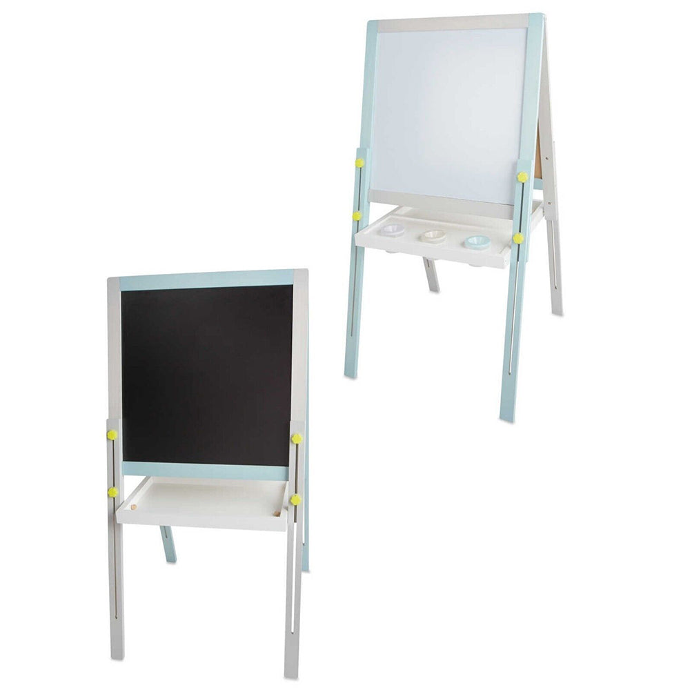 3-In-1 Double Side Art Easel/Blackboard/Magnetic Whiteboard