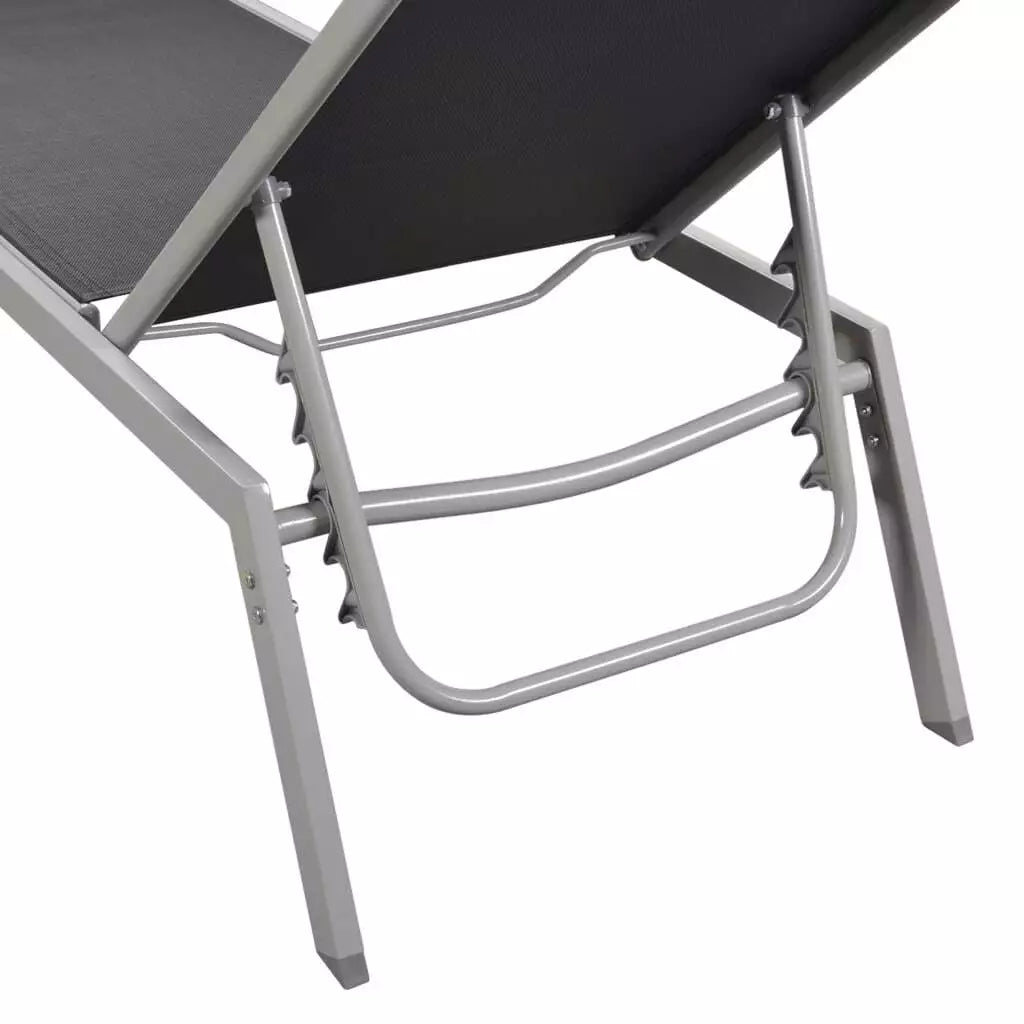 Vista Set of 2 Sun Loungers with Table