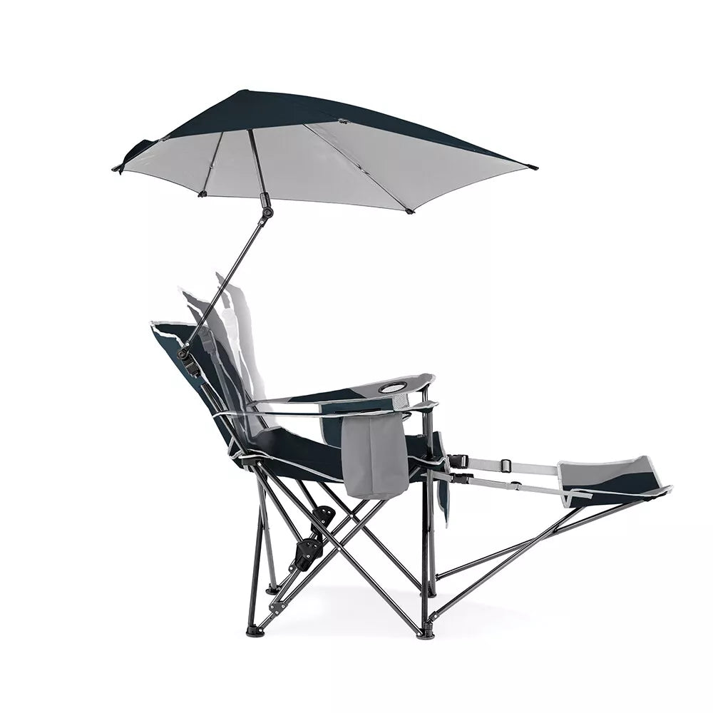 Snazzy Umbrella Shade/Reclining Chair