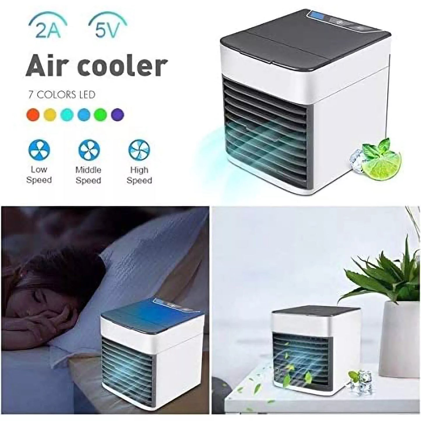 Igloo Portable Mini Air Cooler Fan/Air Conditioner &  Humidifier