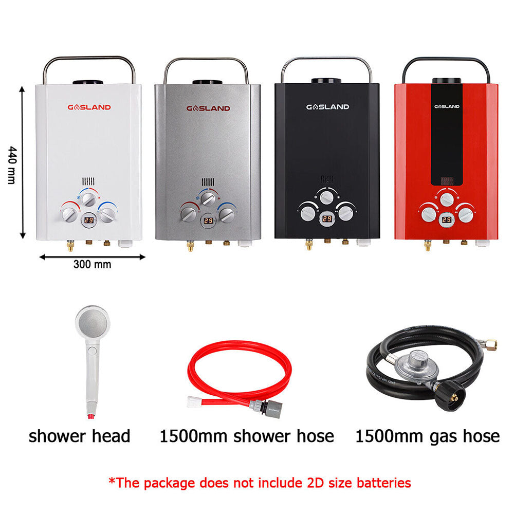 Portable LPG Gas Shower System