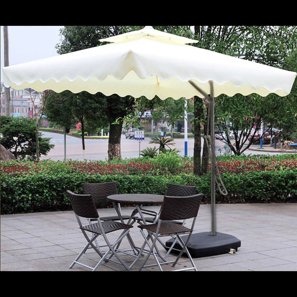 Villa Cantilever Garden Shade & Umbrella - 3.0 & 3.5m Diagonal Diameter