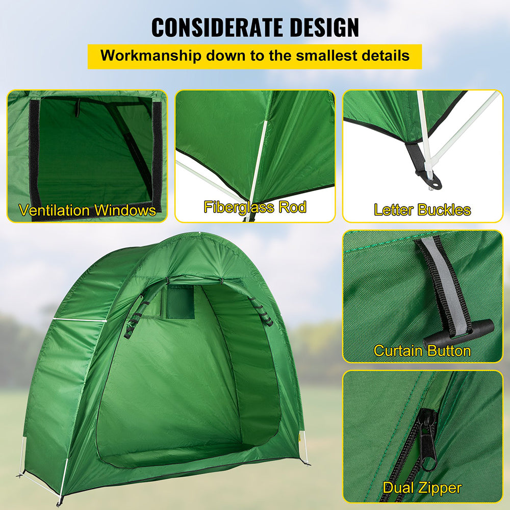 Firebrand Waterproof Bicycle Storage Tent w/ Carry Bag