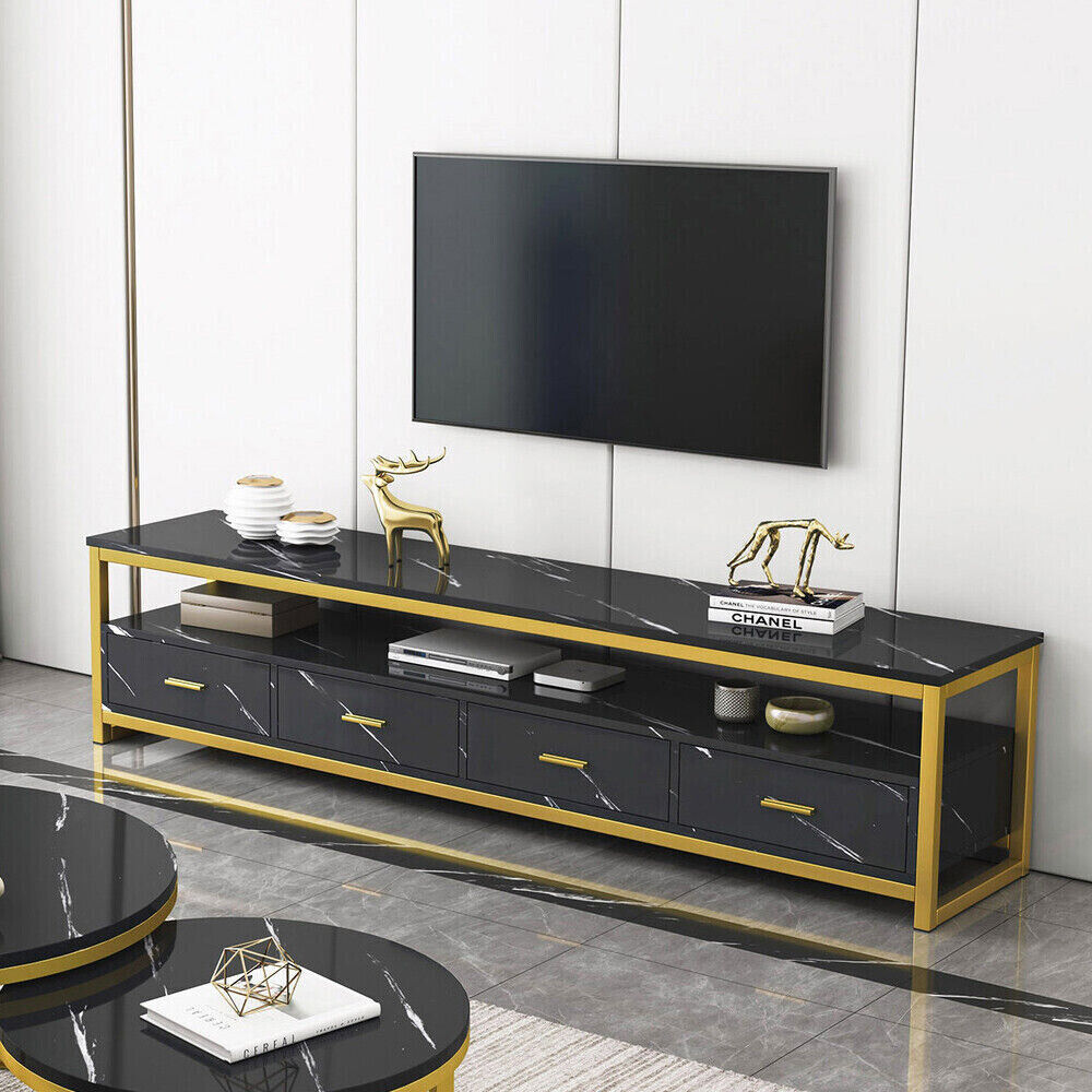 Fiola Marble Look TV Cabinet - 4 Colours