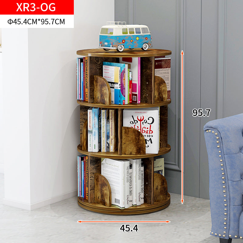 Avanta 360-degree Rotating 3, 4 & 5 Tier Display Shelf/Bookcases