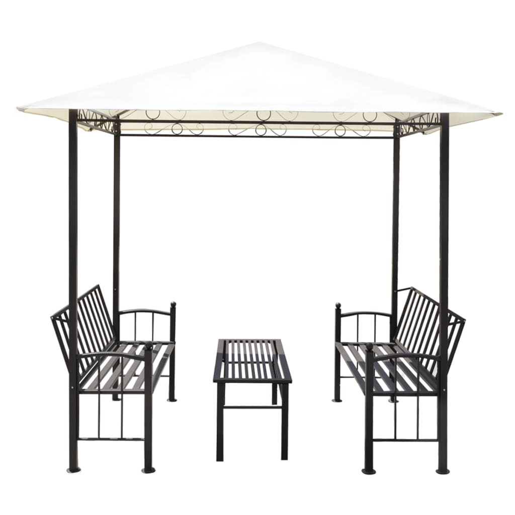 Garden Pavilion w/Table  Benches 2.5x1.5x2.4m