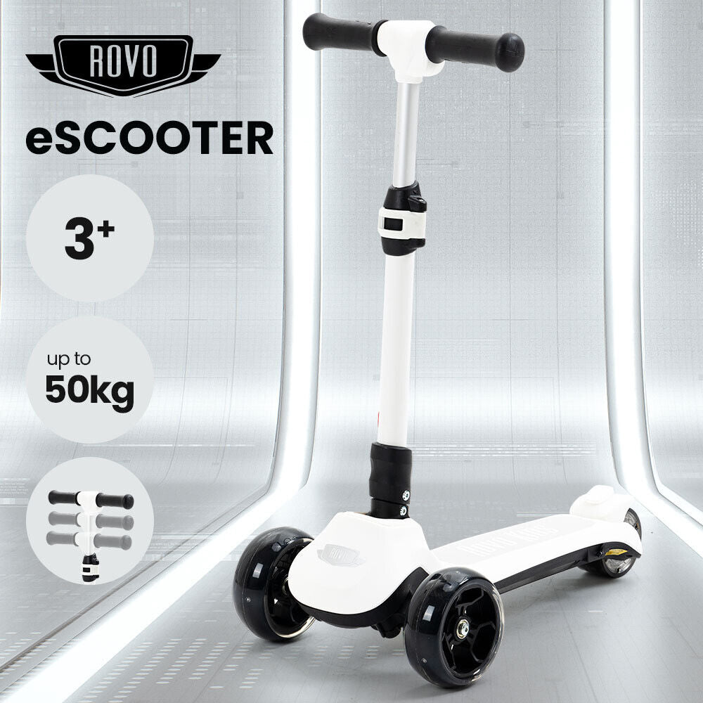 Razza Kids 3-Wheel Foldable Electric w/Scooter